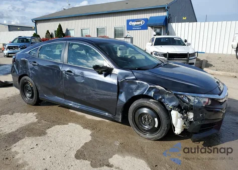 2018 Honda Civic Lx z USA, uszkodzony, nr VIN 2HGFC2F54JH597927